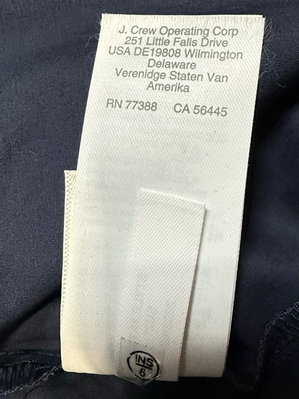 J. Crew Navy Button-Front Midi Dress NWOT - Picture 11 of 16